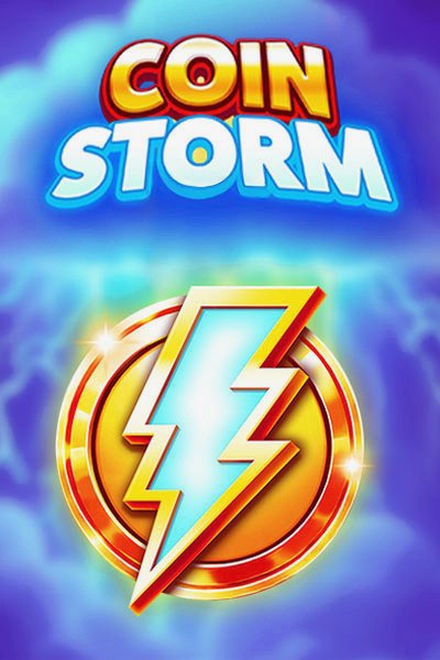 Cover van de slot Coin Storm in de Betrepublic Casino lobby